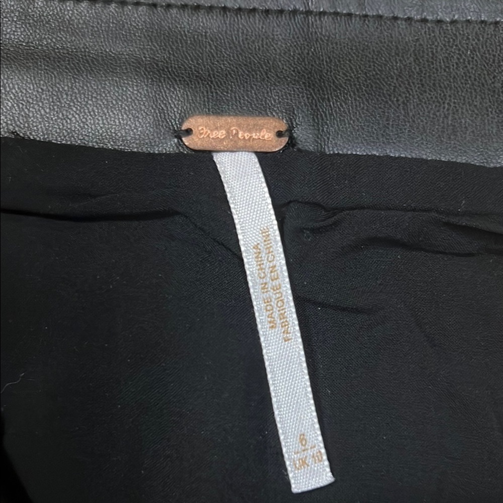 Free People Black Mini Pencil Skirt (New Without Tags) - Picture 2 of 6